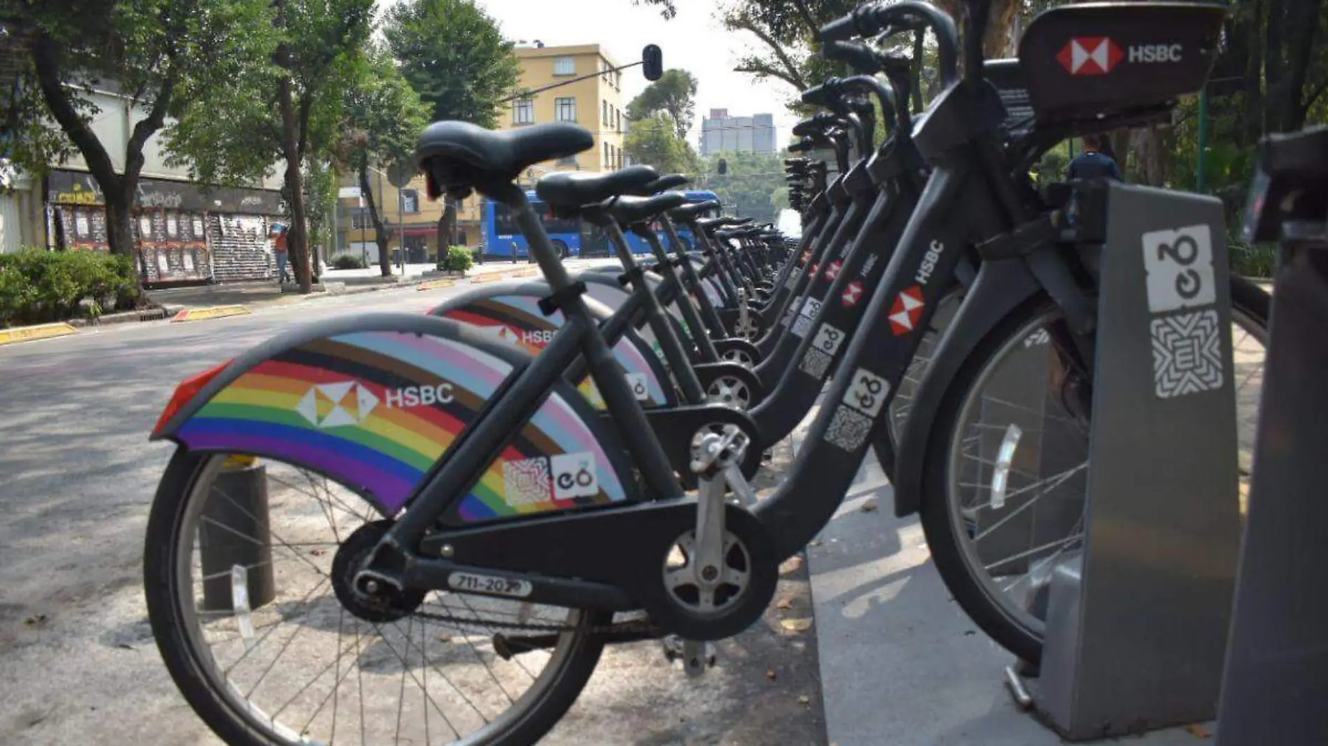 Ciclocarril avenida Veracruz_Ecobici